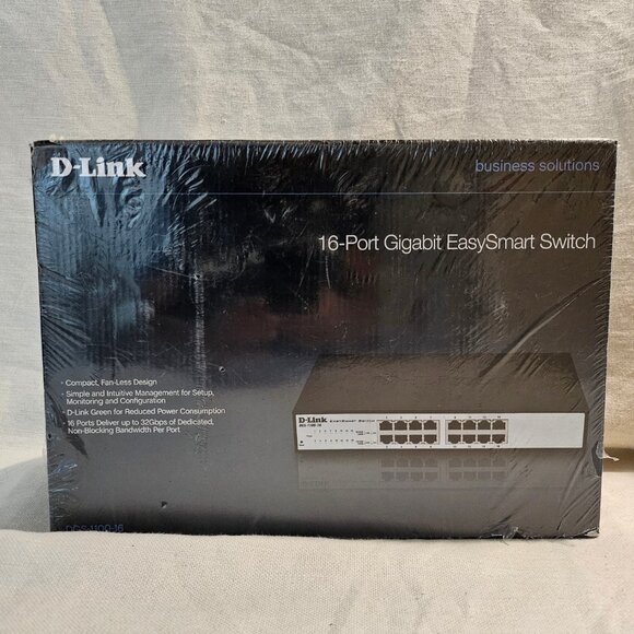 D-Link 16-Port Gigabit Smart Managed Switch - DGS-1100-16 - Picture 2 of 8